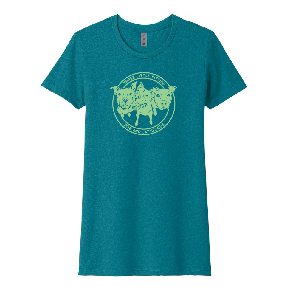 Logo Womens Tee Teal