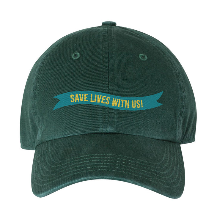 "Save Lives With Us" Dad Hat