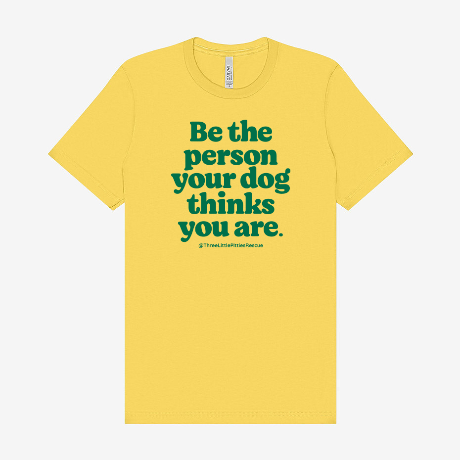 PREORDER "Be the person" Unisex Tee Yellow