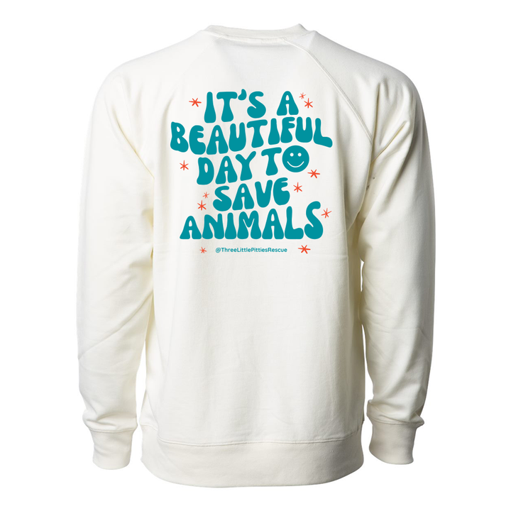 PREORDER "It's a Beautiful Day" Unisex Lightweight Crewneck