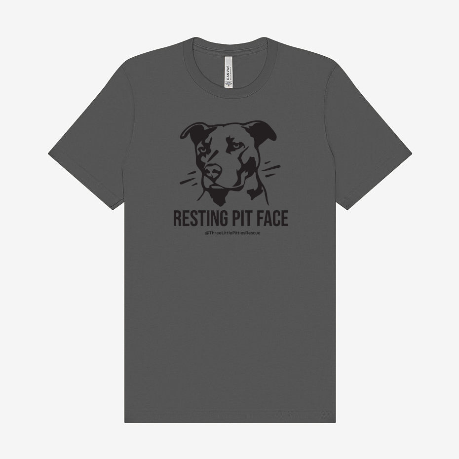 PREORDER "Resting Pit Face" Unisex Gray Tee