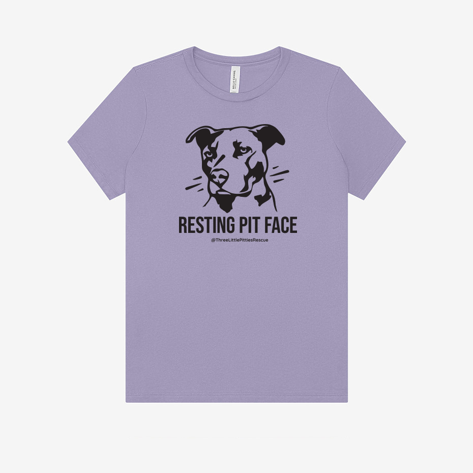 PREORDER "Resting Pit Face" Unisex Tee Lavender