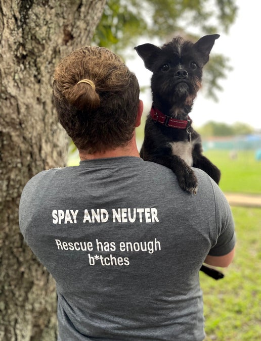 Logo "Spay and Neuter" Unisex Tee