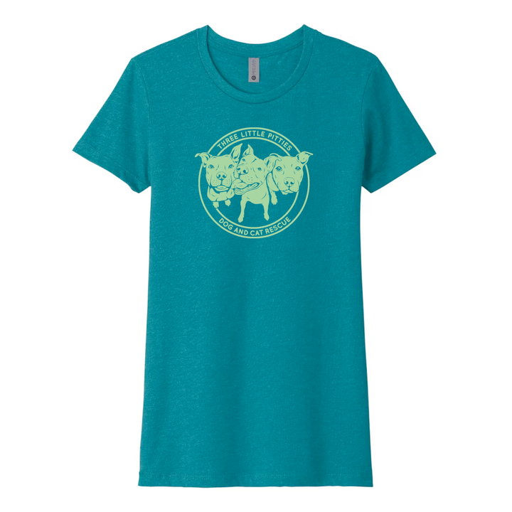 Logo Womens Tee Teal